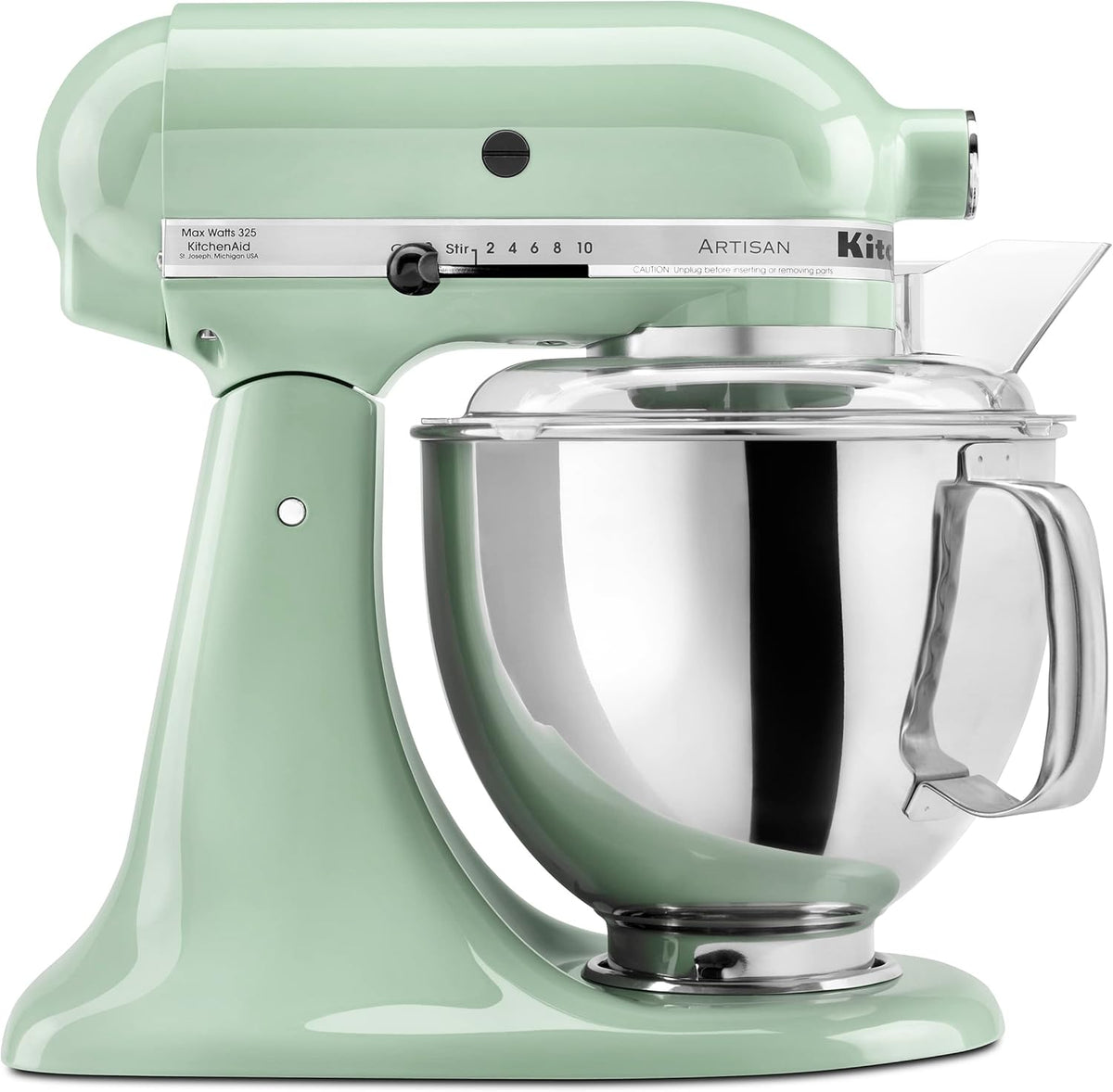 KitchenAid Artisan, 5-Qt Tilt Head Stand Mixer, KSM150PS, Pistachio
