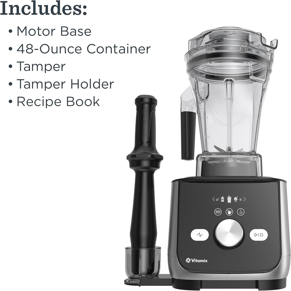 Vitamix Ascent X5 Professional-Grade Blender, 10 Programs,Brushed Stainless