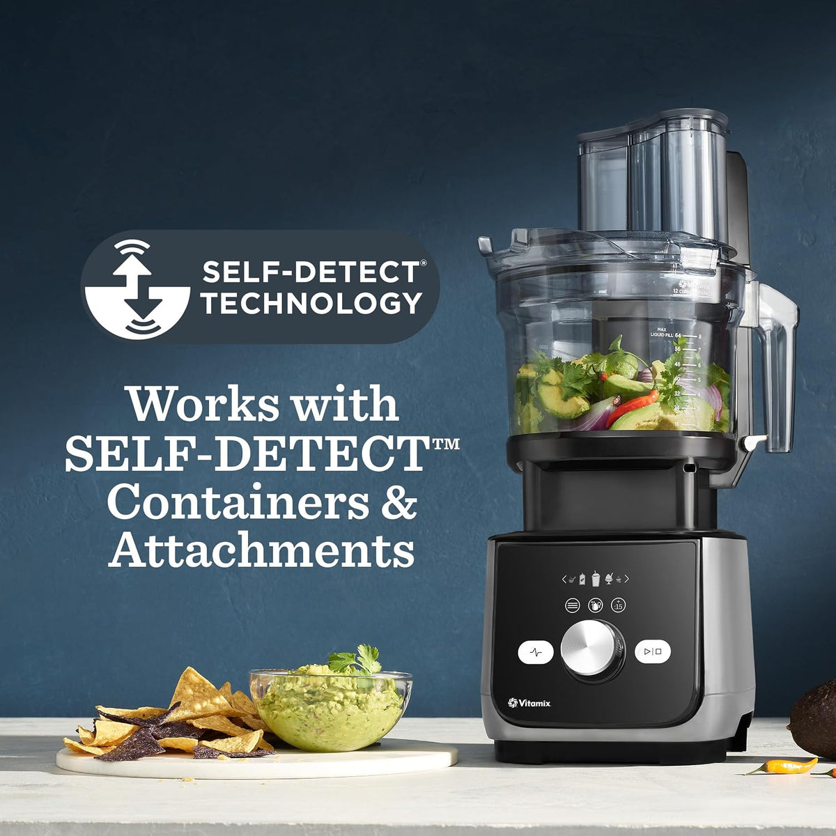 Vitamix Ascent X5 Professional-Grade Blender, 10 Programs,Brushed Stainless