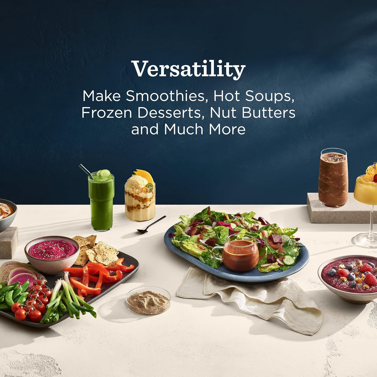 Vitamix Ascent X5 Professional-Grade Blender, 10 Programs,Brushed Stainless